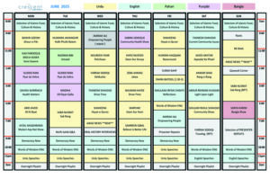 Current Programme Schedule – Crescent Community Radio 97FM